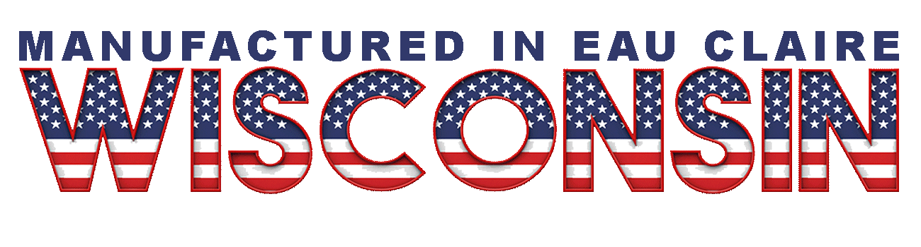Manufactured in Eau Claire Wisconsin by WolfeRidge.com